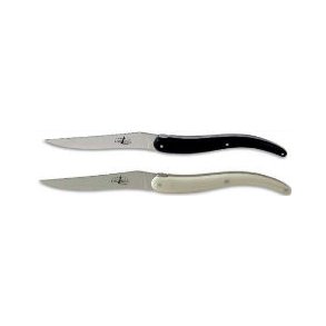 Steakknive i mineralsk acryl fra Forge de Laguiole